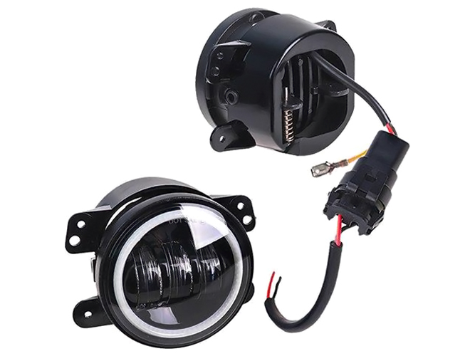 Фара врезная LED 4" 3LED 51243