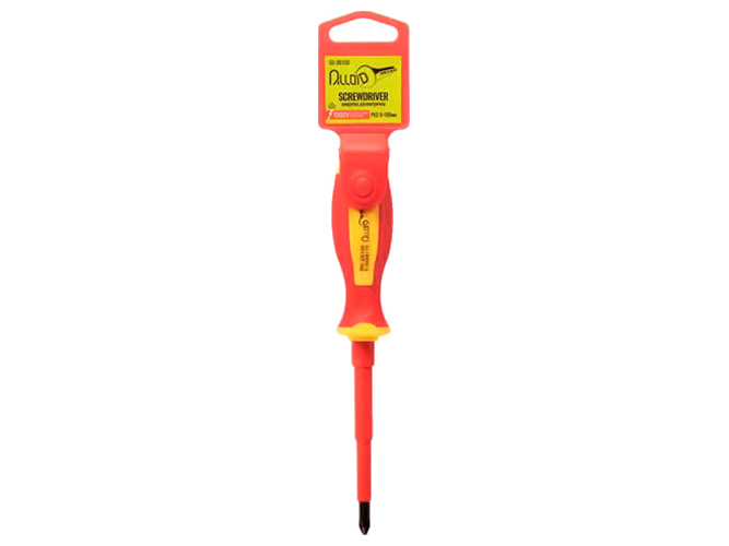Отвертка диэлектрическая Alloid, 1000В, VDE крест, PH3, 0,8х15см, SD-08150