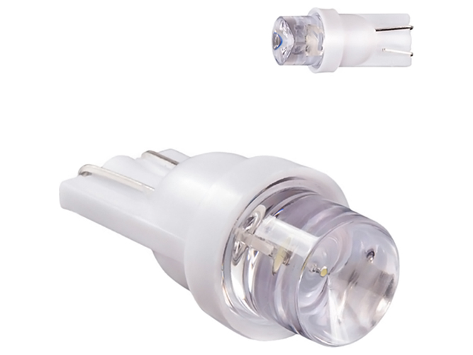 Лампа Pulso габаритная, LED T10, 1SMD-3030, 12v, 1w, 3lm, белая