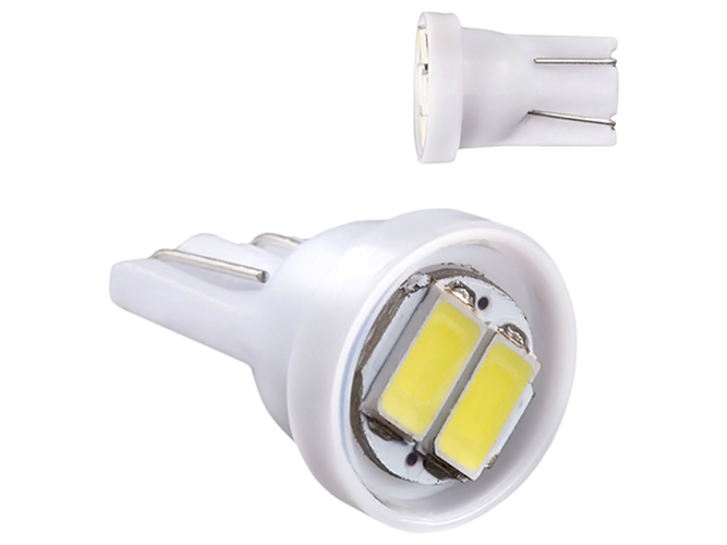Лампа Pulso габаритная, LED T10, 2SMD-5630, 12v, 1w, 80lm, белая