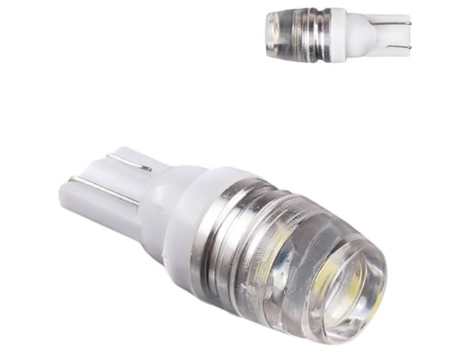 Лампа Pulso габаритная, LED T10, 2SMD-3014, 12v, 0,5w, 25lm, белая