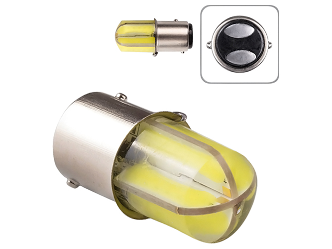 Лампа Pulso габаритная, LED 1157, 8SMD-COB, 12v, 2,8w, 266lm, белая