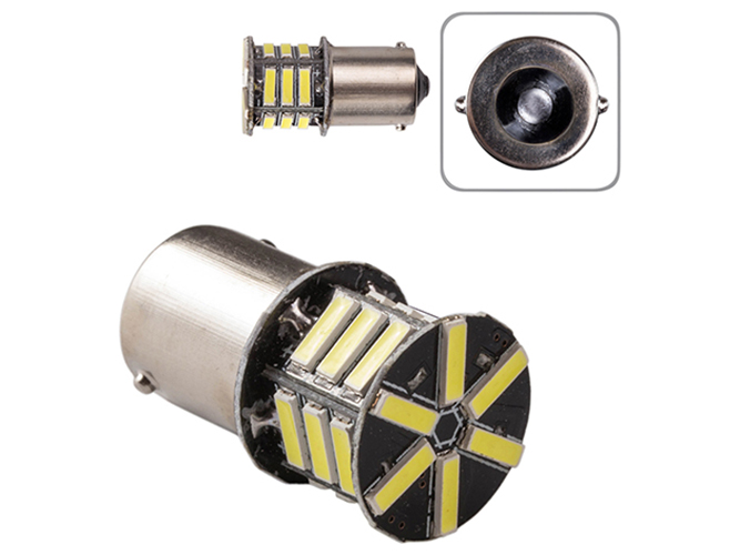 Лампа Pulso габаритная LED 1156 21SMD-7020, 12v, 2.5w, 237lm White (LP-252376)