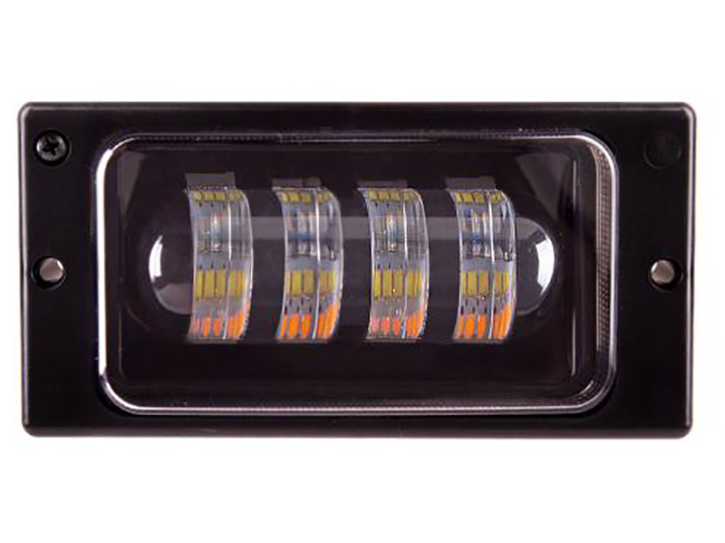 Фары дополнительные модель LADA 2110-14, 4LED-3000K, 6000K (LD-519 L2-W/Y-LED)