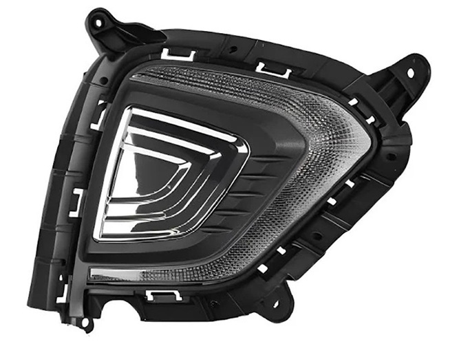 Фары дополнительные модель Hyundai IX25 CRETA 2017-> DRL+Повороты (HY-9571-LED)