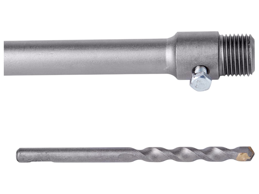 Адаптер металлический для корончатого сверла Alloid SDS-plus, 1000мм, цвет серый