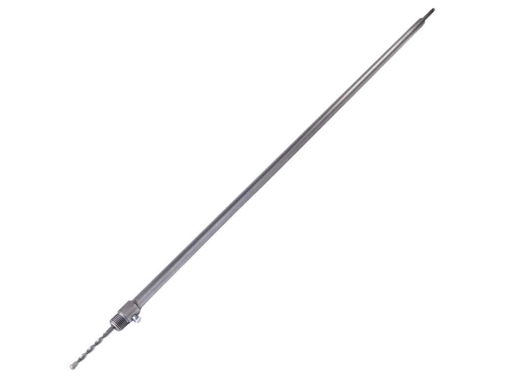 Адаптер металлический для корончатого сверла Alloid SDS-plus, 1000мм, цвет серый