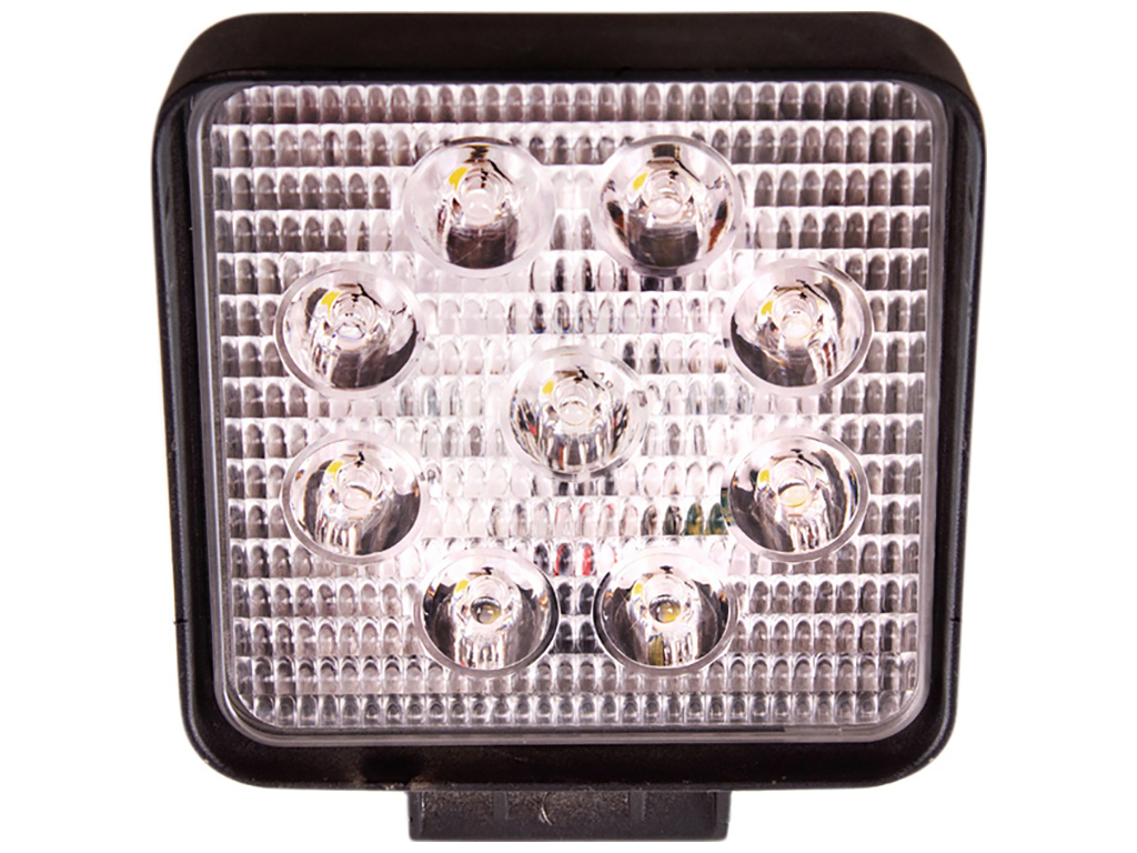 Фара рабочего света Pulso, WLP-27306 SPOT/Д, 110х110х50мм, 10-30V, 27W, 6000K
