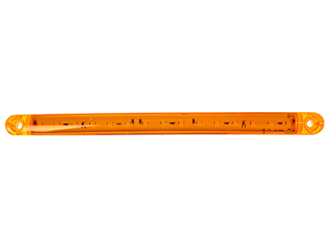 Повторювач габариту, палець, 12 LED, 12/24V, жовтий
