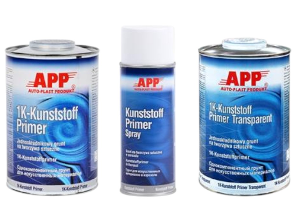 Грунт App Kunststoff Ref Primer Spray, по пластику, прозрачный, 400 мл