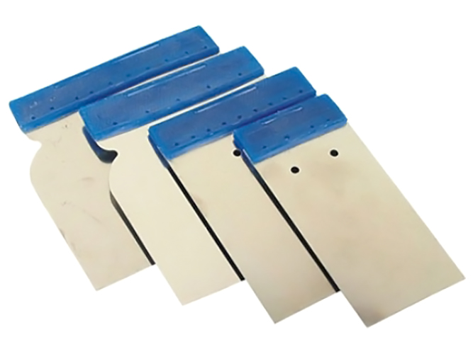 Шпателя APP Японки - стальные JSN Set, 5, 7,5, 10, 12см, синие (250311)