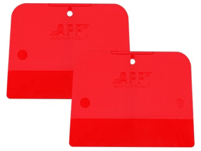 Шпателя из полимера APP, красные STS к-т, 12x11x9см, 250304 (цена за набор 2шт)