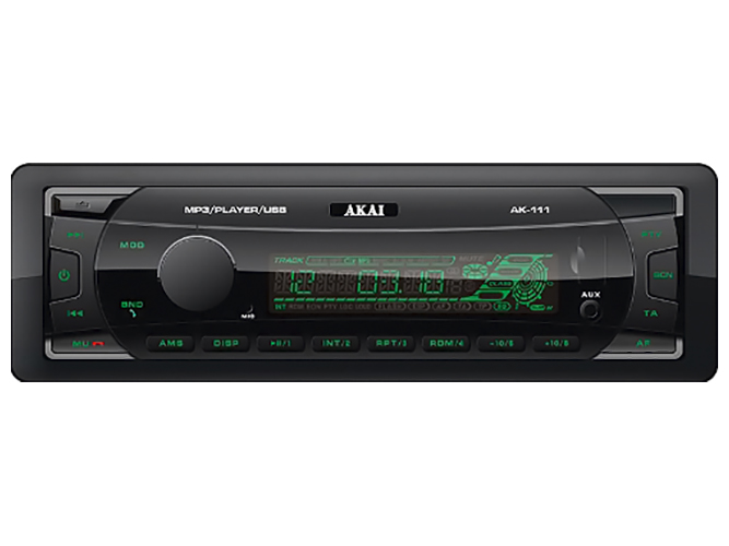 Бездисковый MP3/SD/USB/FM проигрыватель Akai, AK-111