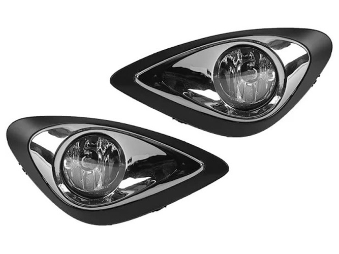 Фары дополнительные модель Nissan Micra 2013-16 (NS-607)