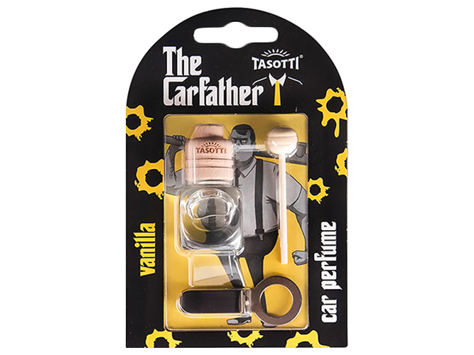 Ароматизатор на обдув Tasotti Carfahter Wood Vanilla, блистер, 7мл