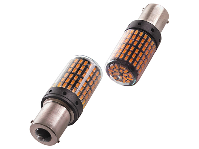 Лампа діодна S25 1156-3014-144SMD Y 1 контакту 10700