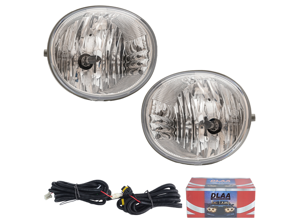 Доп. фары DLAA TY-461 для Toyota RAV4/Fortuner/Hilux, 9006, 12V, 55W, с проводкой