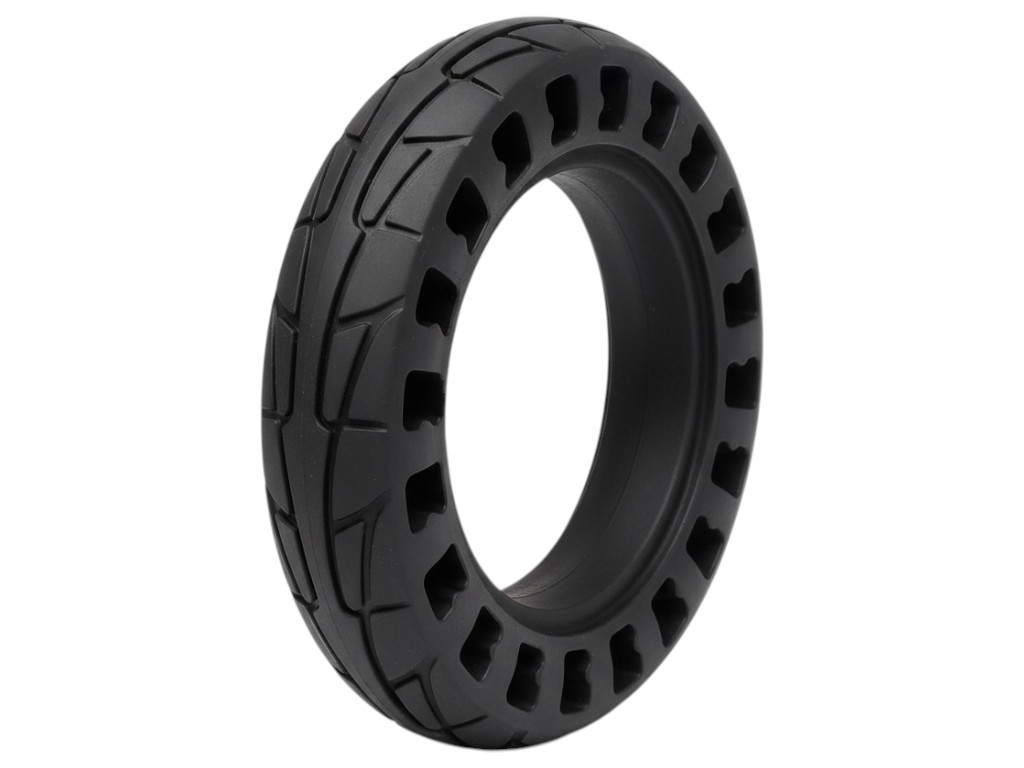 Покрышка литая для электросамоката, с амортизирующими отверстиями, резина, 10x2,5