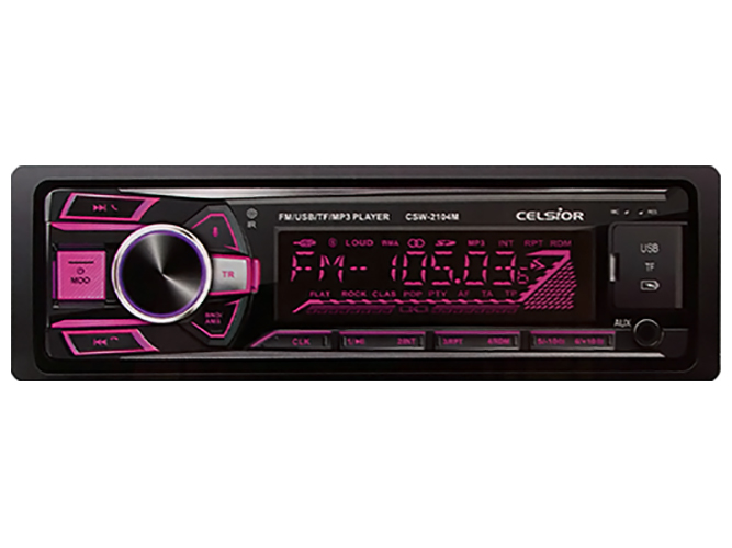 Бездисковый MP3/SD/USB/FM проигрыватель Celsior, CSW-2104M
