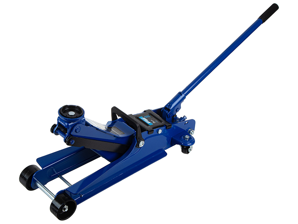 Домкрат гідравл.підк. 2,5т, 85-385мм, з низьким підкатом, 14,5кг (DP-25385)