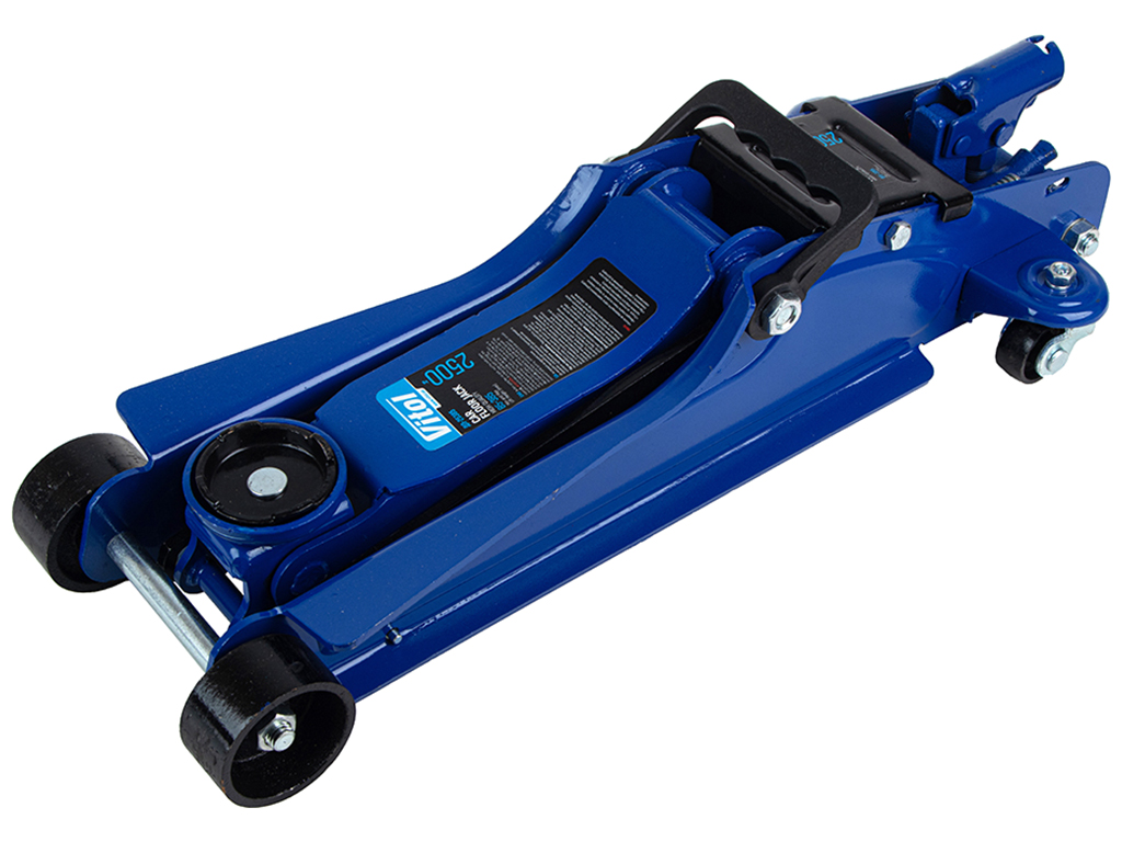 Домкрат гідравл.підк. 2,5т, 85-385мм, з низьким підкатом, 14,5кг (DP-25385)