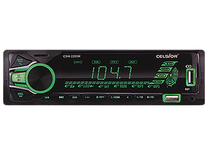 Бездисковый MP3/SD/USB/FM проигрыватель Celsior, CSW-2205M