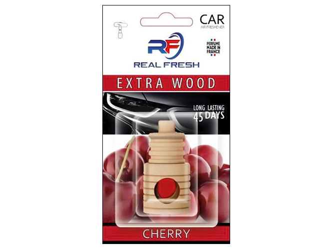 Освежитель воздуха жидкий Real Fresh Extra Wood, Cherry, 5мл