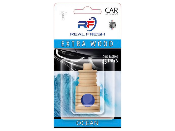 Освежитель воздуха жидкий Real Fresh Extra Wood, Ocean, 5мл