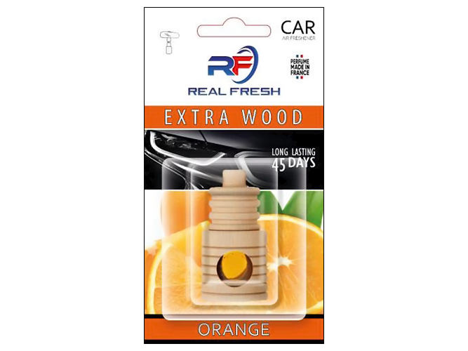 Освежитель воздуха жидкий Real Fresh Extra Wood, Orange, 5мл