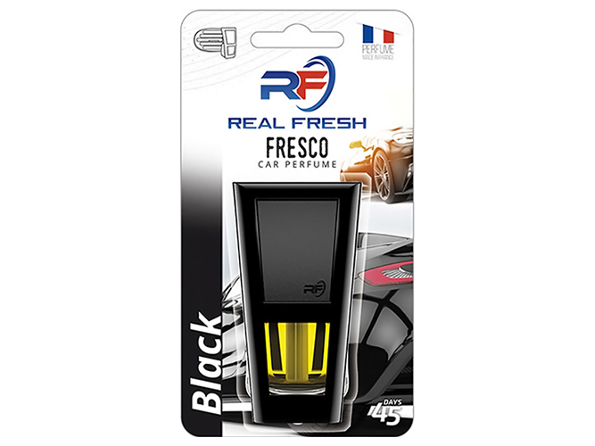 Освежитель воздуха жидкий Real Fresh Fresco, черный, 8мл