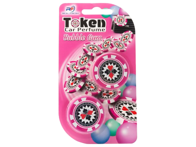 Освежитель воздуха Real Fresh Token, Bubble Gum