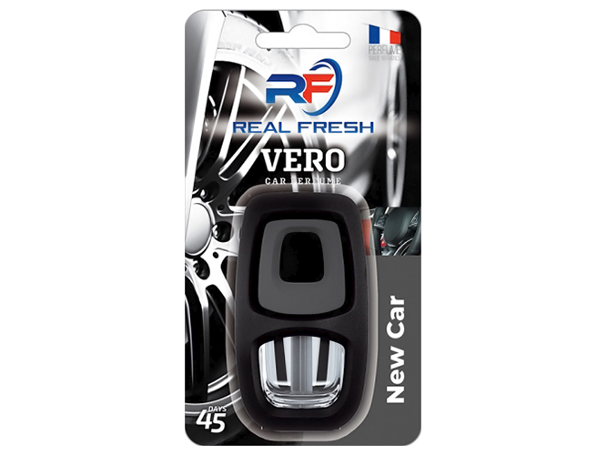 Освежитель воздуха жидкий Real Fresh Vero, New Car, 8мл