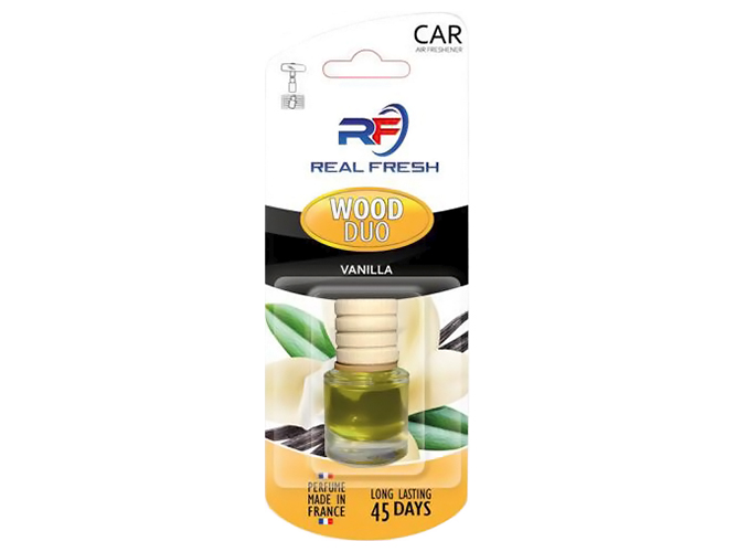 Освіжувач повітря рідкий Fresh Wood Duo, Vanilla, 5мл