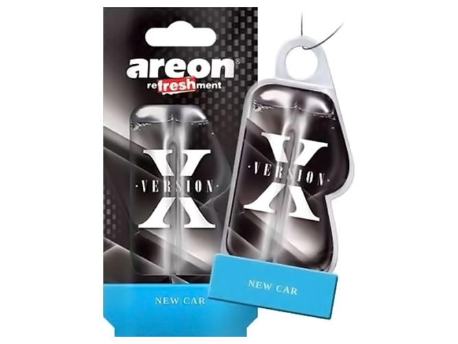 Освіжувач повітря рідкий лист Areon Liquid X-Version New car, 8,5мл