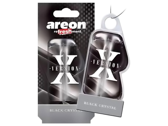 Освіжувач повітря рідкий лист Areon Liquid X-Version чорний Crystal, 8,5мл