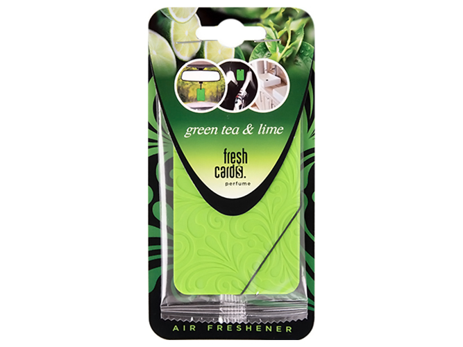 Освежитель воздуха Freshcards Green tea&Lime