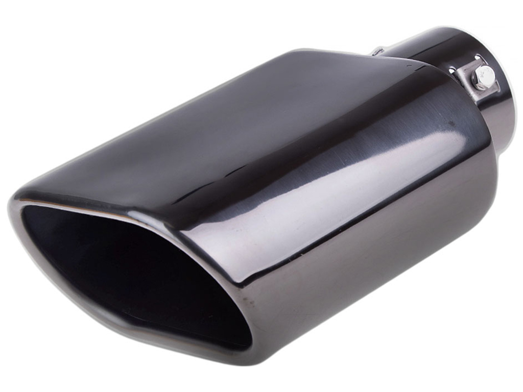 Насадка на глушитель НГ-0109-BK, внутр. D64мм, длин. 203мм, внеш. 135х76мм