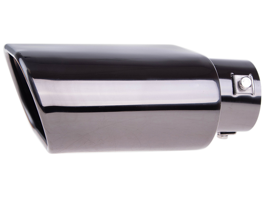 Насадка на глушитель НГ-0109-BK, внутр. D64мм, длин. 203мм, внеш. 135х76мм