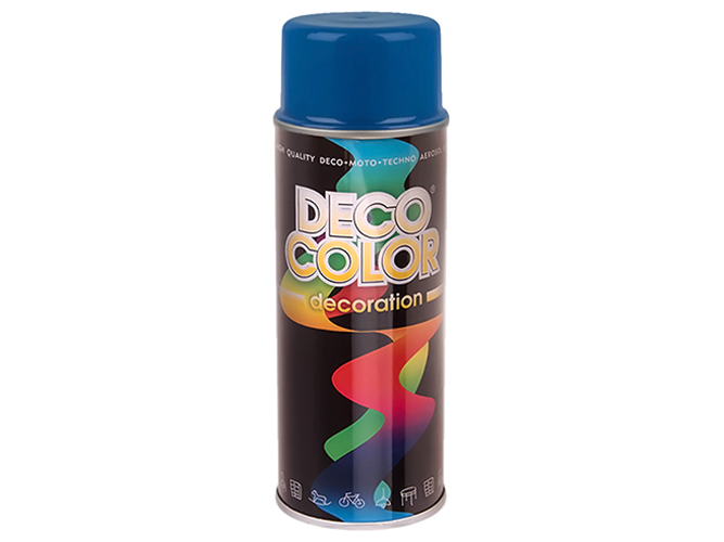 Фарба аерозольна Deco Color Decoration, темно-синій, 400мл