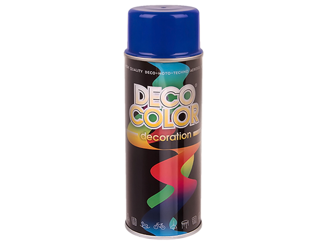 Фарба аерозольна Deco Color Decoration, темно-синій, 400мл