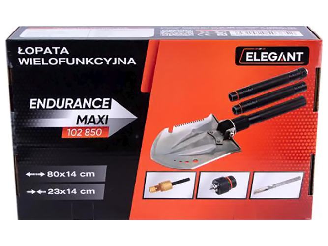Лопата штикова складна Elegant, EL 102 850