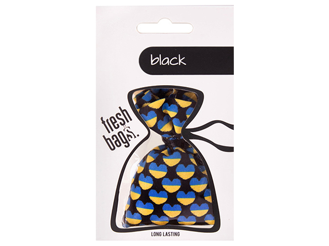 Освежитель воздуха FRESH BAG Ukraine 3 Black