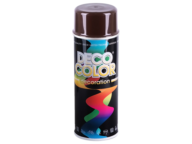Краска аэрозольная Deco Color Decoration, шоколад, 400мл