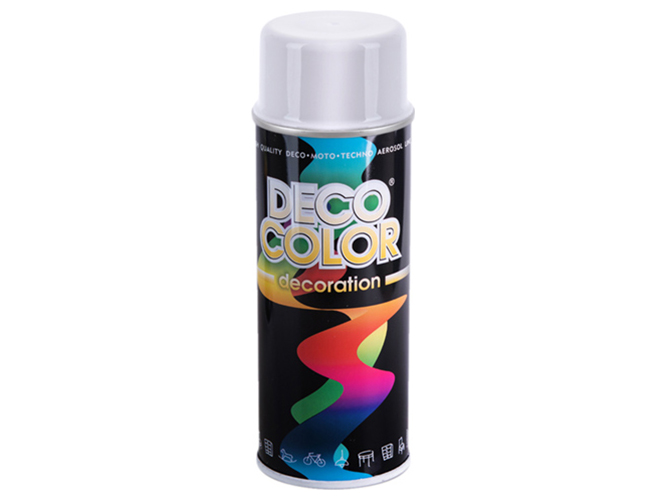Фарба аерозольна Deco Color Decoration, світло-сiрий, 400мл