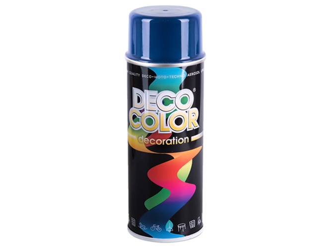 Краска аэрозольная Deco Color Decoration, синий сапфир, 400мл