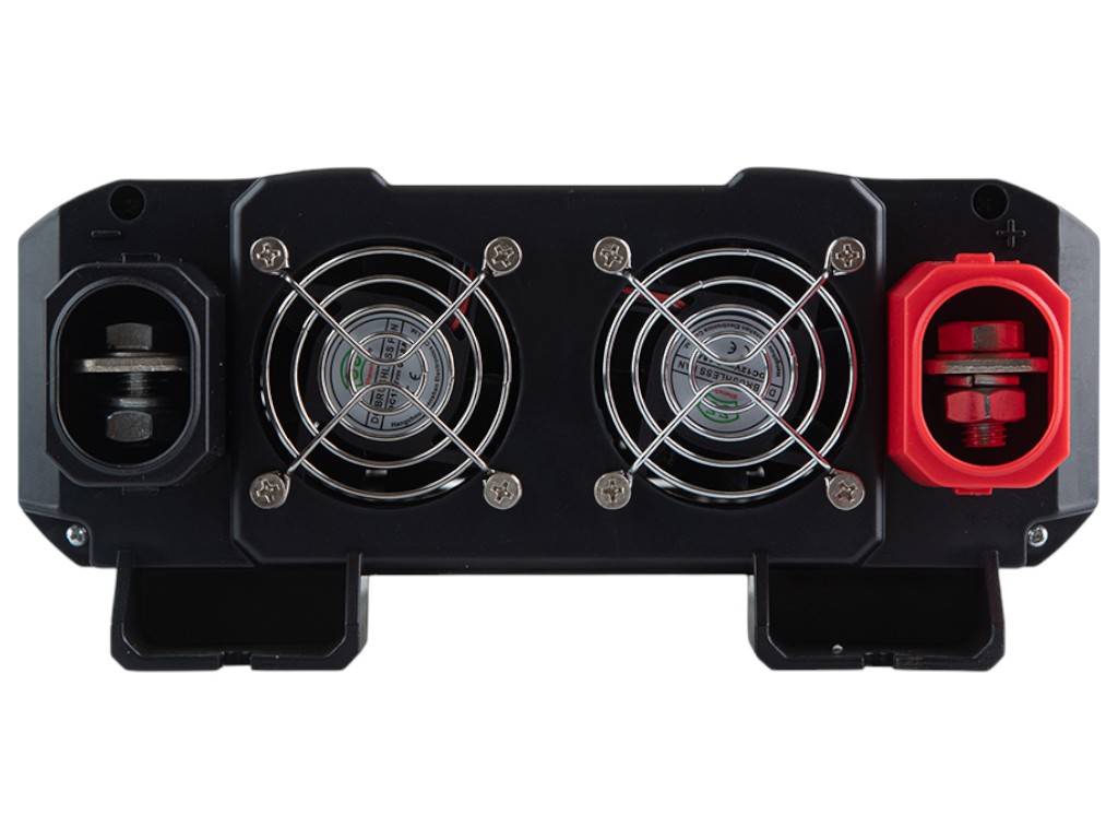 Преобразователь напряжения Pulso ISU-3000/12V-220V/3000WLCD/USB-5VDC2.0A, синусоидная волна, клеммы