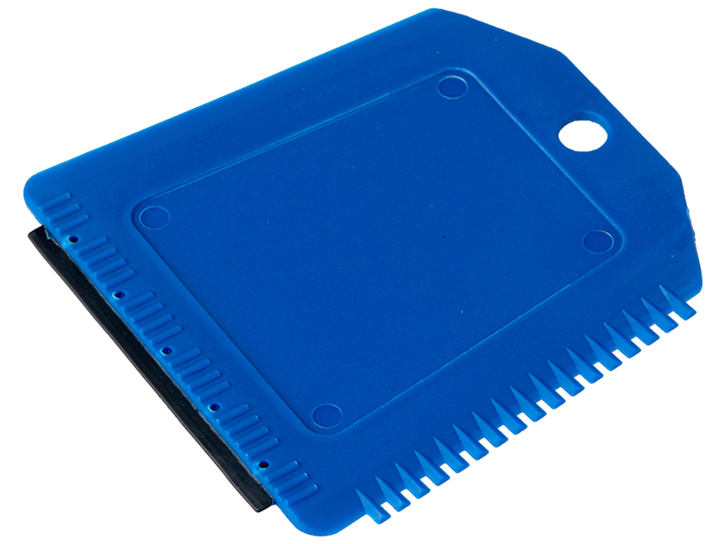Скребок VITOL для снега и льда, пластик 12x11,5см, (ISV-2008)