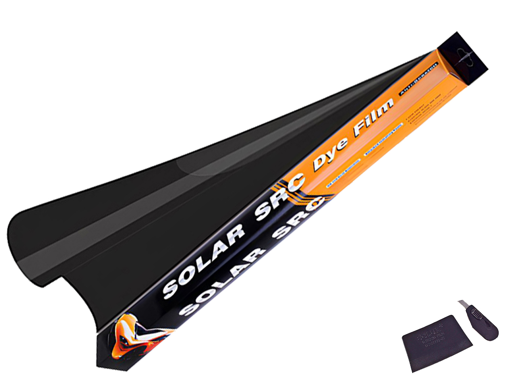Пленка тонировочная SRC Dark Black 15% треугольная туба, 0,75х3м (TRH-BK-15)