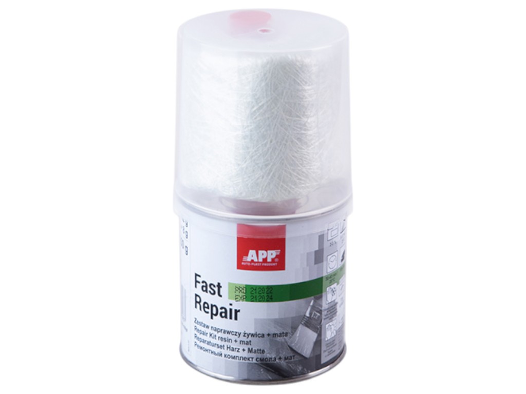 Набор для ремонта поверхностей App Fast Repair, 0.25 кг, со стекловолокном 0.36 м²