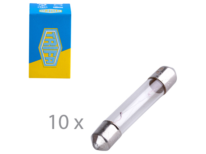 Лампа автомобільна Festoon Trifa 24V, 3W, SV 7-8, 7,9x36 (01209)